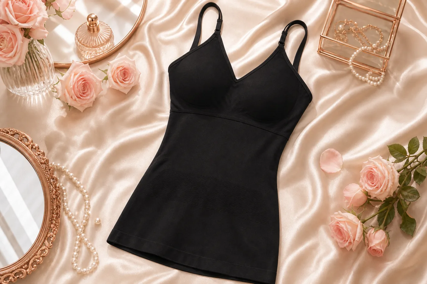 Camisole Bodyfit Girdle black display product photo